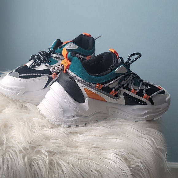 Shein color block Chunky sneakers - Picture 5 of 5